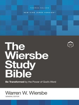 cover image of NKJV, Wiersbe Study Bible